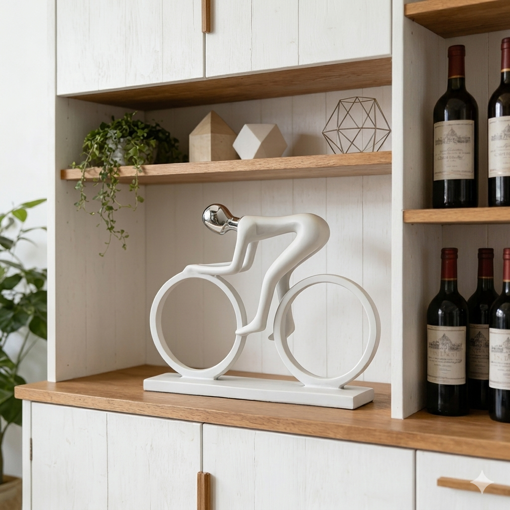 Black Cycling  | Sculpture | Resin Bike