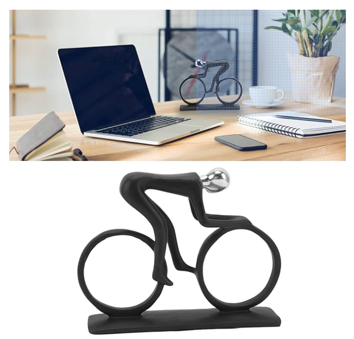 Black Cycling  | Sculpture | Resin Bike