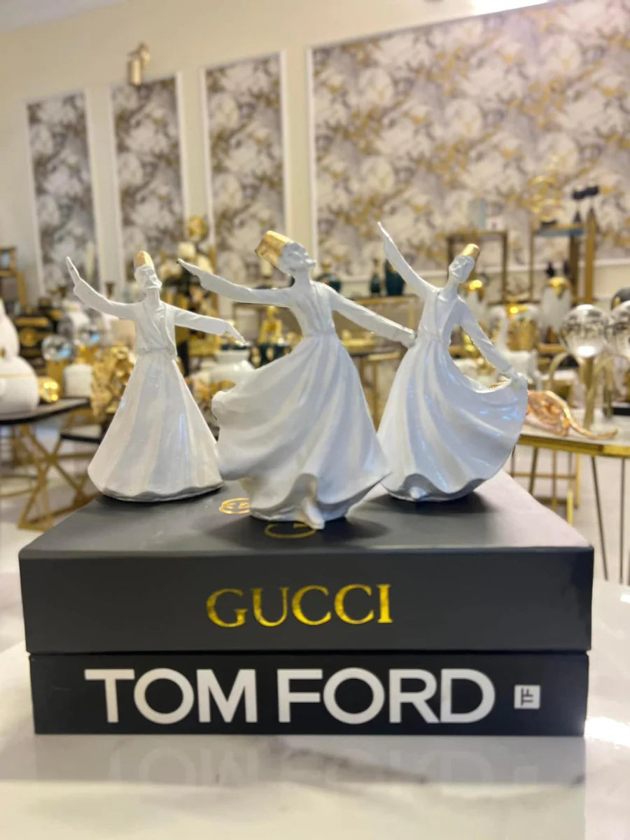 Classical Dervish | Art Sculpture | Set of 3