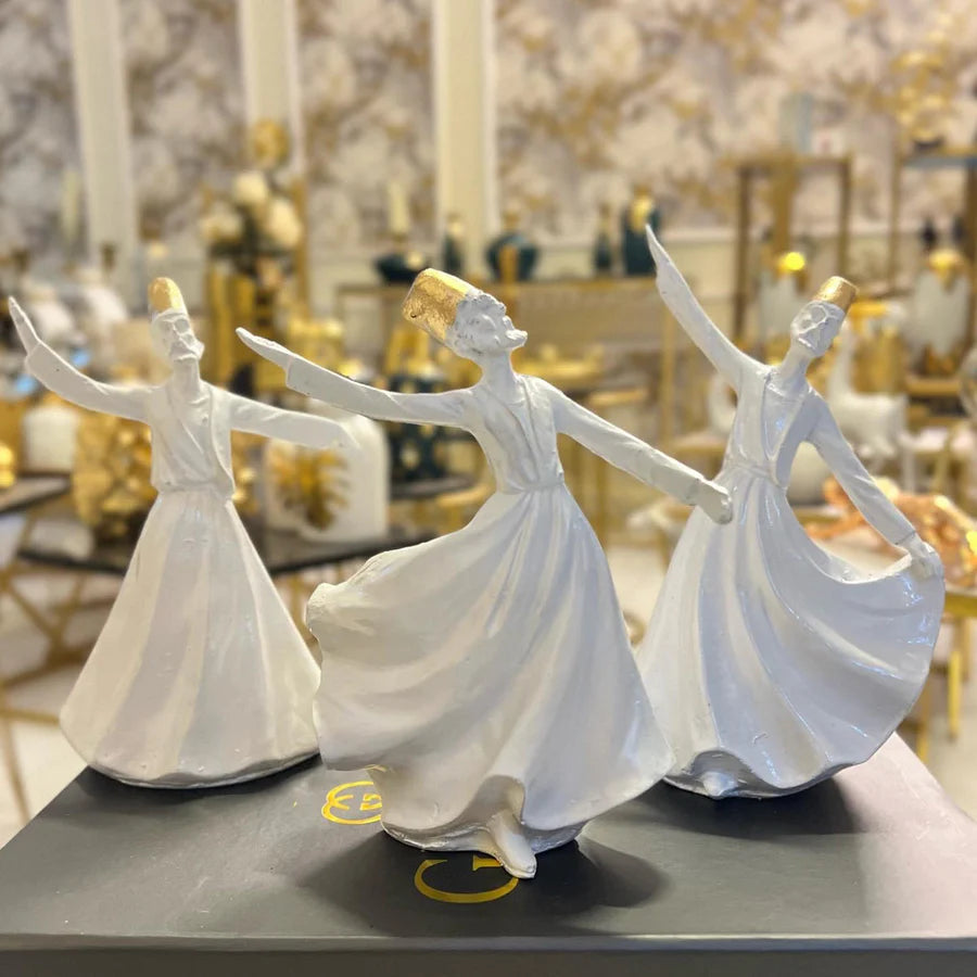 Classical Dervish | Art Sculpture | Set of 3